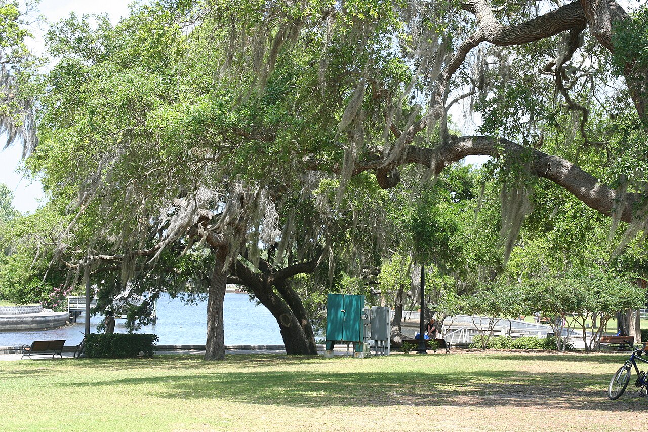 Sims Park, New Port Richey, FL - Historic park along the Cotee River